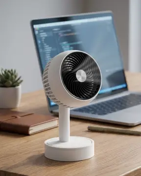3 Kademeli USB Şarjlı Sessiz Taşınabilir Mini El Fanı