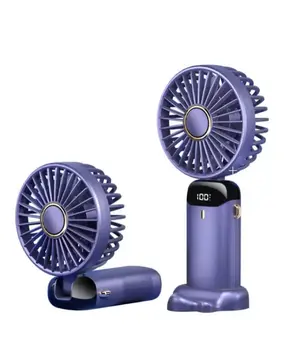 5 Kademeli Güçlü Üfleme Kapasiteli Taşınabilir Mini Fan