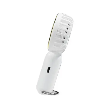 EVEREST EFN11 BEYAZ 3 Kademeli Hız Elde Kullanım Dahili 900mAh Bataryalı Type-C Şarj Girişli Vantilatör(1923)