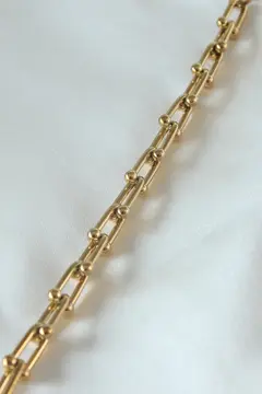 316L Çelik Gold Renk Tifany Model Kadın Bileklik 5886