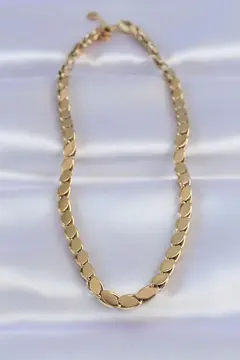 316L Çelik Gold Renk Arpa Model Kolye 5886