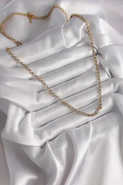 316L Çelik Gold Renk Kadın Kolye 5886