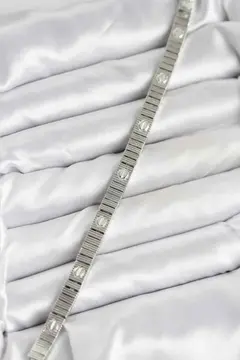 Gümüş Renk VIP Seri Bileklik 5886