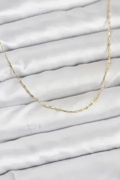 CM 14K Gold Renk Kesme Model 60 cm Kadın Kolye 5886