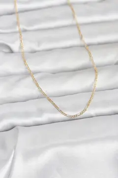 CM 14K Gold Renk 60 cm Zincirli Kadın Kolye 5886