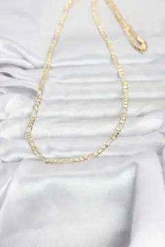 CM 14K Gold Renk Kuşgözü Zincir Model 60 cm Kadın Kolye 5886