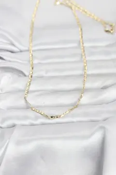 CM 14K Gold Renk Gemici Zincir Model 60 cm Kadın Kolye 5886