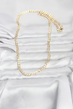 CM 14K Gold Renk Zincir Model 60 cm Kadın Kolye 5886