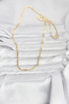 CM 14K Gold Renk 60 cm Zincir Kadın Kolye 5886