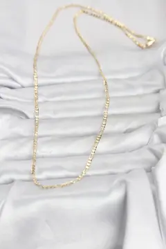 CM 14K Gold Renk İnce Kuşgözü Zincir Model 60 cm Kadın Kolye 5886