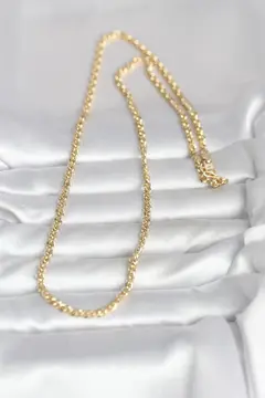 CM 14K Gold Renk Zincir Model 60 cm Kadın Kolye 5886