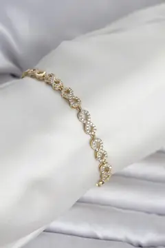 Xuping Zirkon Taşlı Sonsuzluk Model Kadın Bileklik 5886