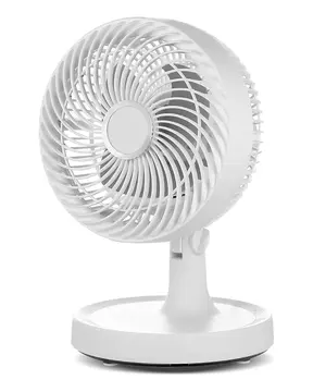 Masaüstü Mini Fan Sessiz Çalışan 2 Hızlı Otomatik Salınımlı Fan