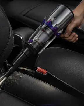 Şarjlı Araç Süpürgesi 22.000 Pa Turbo Güçlü Metal HEPA Filtreli Oto Süpürge