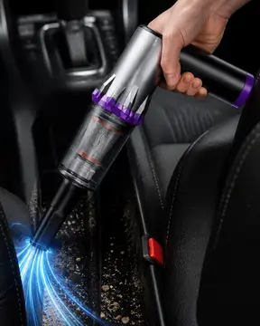 22.000 Pa Araç Süpürgesi Yüksek Emiş Güçlü Şarjlı 9000 mAh Kablosuz Oto Süpürge