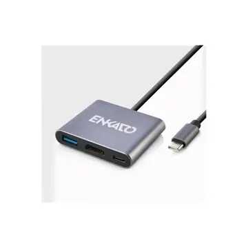 ENKADO EKD-TP43 Type-C To HDMI+PD+USB 3.0 Çevirici(1923)