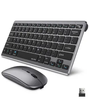 Telefon Tablet ve Bilgisayar Uyumlu Kablosuz Klavye Mouse Kombini
