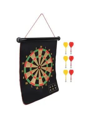 Güvenli Manyetik Dart Seti 6 Dart Oklu Eğlenceli Hedef Oyunu