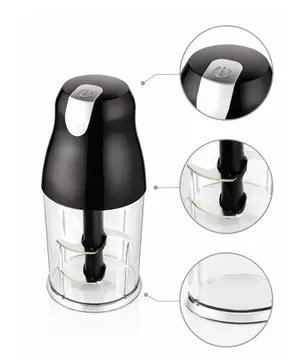 Elektrikli Sebze Doğrayıcı 400W Güçlü Çelik Bıçaklı Mutfak Robotu