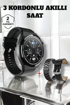 Akıllı Saat Uyku Ve Sağlık Takibi Bildirim Görme Arama Cevaplama