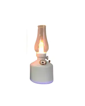 LED Işıklı Vintage Hava Nemlendirici Aromaterapi Difüzörü USB Şarjlı