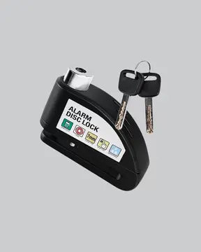 110 dB Alarmlı Disk Fren Kilidi Su Geçirmez Çelik Motosiklet Güvenlik Kilidi