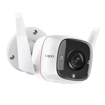 TP-LINK Tapo TC65 (C310) 30Mpix İç ve Dış Mekan IP66 WiFi 30Mt. Gece Görüşü İki Yönlü Ses Güvenlik Kamerası(1923)