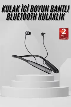 Bluetooth 5.3 Boyun Askılı Kulaklık Düşük Gecikmeli Manyetik Tasarım