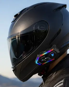 Motosiklet Kaskı İçin Bluetooth Intercom Kulaklık Uzun Pil Ömrü