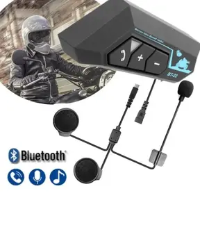 Şarjlı Bluetooth Kask Kulaklığı Navigasyon ve Müzik Destekli
