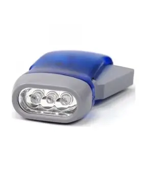 Kendiliğinden Şarjlı El Feneri 3 LED Acil Durum Işığı