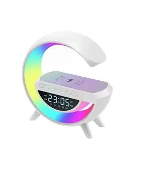 Kablosuz RGB Bluetooth Hoparlör USB FM ve AUX Destekli Taşınabilir Ses Sistemi