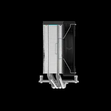 SAMA A40L Black 1x120mm ARGB Fan Kule Tipi Hava Soğutma 4 adet Gelişmiş Kompozit Isı Borusu CPU Fan (AMD ve INTEL Tüm işlemciler ile uyumlu)(1923)