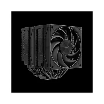 SAMA A60B Black 2x120mm MONO Fan Kule Tipi Hava Soğutma 6 adet Gelişmiş Siyah Kaplamalı Bakır Isı Borusu CPU Fan (AMD ve INTEL Tüm işlemciler ile uyumlu)(1923)