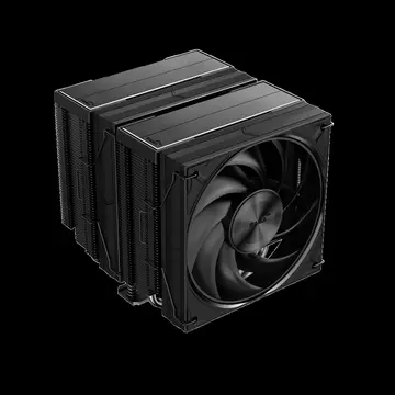 SAMA A60B Black 2x120mm MONO Fan Kule Tipi Hava Soğutma 6 adet Gelişmiş Siyah Kaplamalı Bakır Isı Borusu CPU Fan (AMD ve INTEL Tüm işlemciler ile uyumlu)(1923)