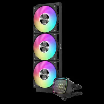 SAMA L50-360BK Black 360mm 3x120mm ARGB Fan CPU Sıvı Soğutma(1923)