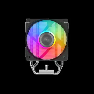 SAMA X40L Black 1x100mm ARGB Fan Kule Tipi Hava Soğutma 4 adet Gelişmiş Kompozit Isı Borusu CPU Fan (AMD ve INTEL Tüm işlemciler ile uyumlu)(1923)