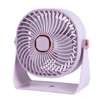 FENY FN-F55 MOR 3 Kademeli Hız 4" Kanat Masaüstü Dahili 800mAh Bataryalı Type-C Şarj Girişli Vantilatör(1923)