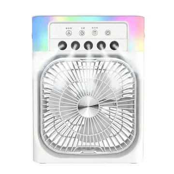 FENY FN-F65 BEYAZ 3 Kademeli Hız Buharlı Ferahlık RGB Aydınlatma 6" Kanat Masaüstü Dahili 1800mAh Bataryalı Type-C Şarj Girişli Vantilatör(1923)