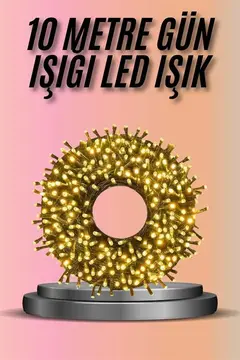 Dekoratif Aydınlatma Ampüllü 10 Metre Gün Işığı Şerit Led