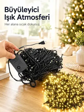 10 Metre Şerit Led Gün Işığı Led Işık Süsleme Parti Malzemesi Konsept