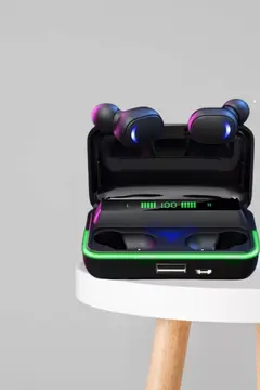 İkili Bluetooth Kulaklık Dijital Göstergeli Uzun Pil Ömrü Yüksek Ses Kaliteli