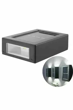 Dekoratif Duvar Lambası Solar Güneş Enerjili Bahçe Aydınlatması