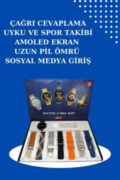 2025 Model Akıllı Saat ve 2.Nesil TWS Bluetooth Kulaklık Yüksek Ses Kaliteli
