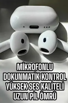 Kablosuz Bluetooth Kulaklık TWS ANC Özelliği Yüksek Ses Kaliteli