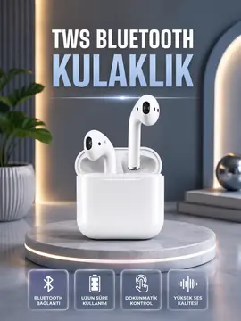 2.Nesil Kablosuz Bluetooth Kulaklık Uzun Pil Ömrü