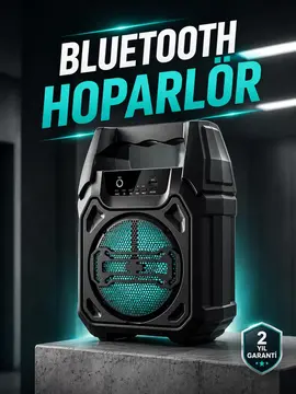 Kablosuz 6.5 İnç TWS Bluetooth Hoparlör