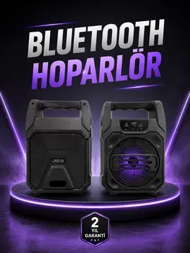 6.5 İnç Kablosuz Hoparlör Bluetooth Bağlantılı Yüksek Ses