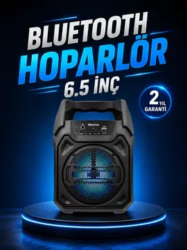 Taşınabilir Şarjlı Hoparlör – Bluetooth TWS ve Uzun Pil Ömrü