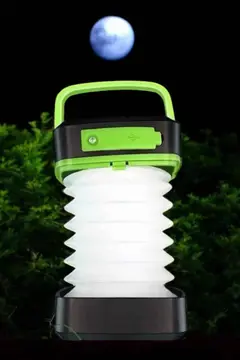 Led Lamba Kamp Lambası Hafif Taşınabilir Şarj Süreli Akordeon El Fenerli